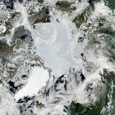 Le abbondanti nevicate e il freddo intenso sono dovute al riscaldamento dell'Artico