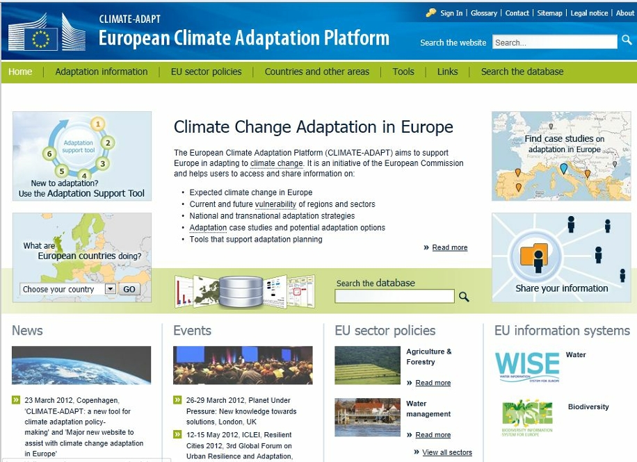 È nata "Climate-Adapt", piattaforma UE per affrontare i cambiamenti climatici