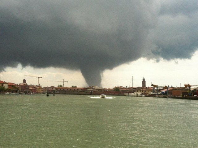 Venezia nell'occhio del ciclone