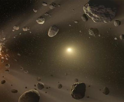 Oggi l’asteroide 2014 DX110 passa tra la Luna e la Terra