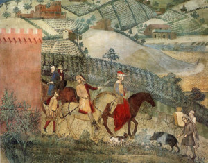 Palazzo-Pubblico-Sala-della-Pace-Ambrogio-Lorenzetti-Effetti-del-Buongoverno-in-campagna-1339_bannerlarge