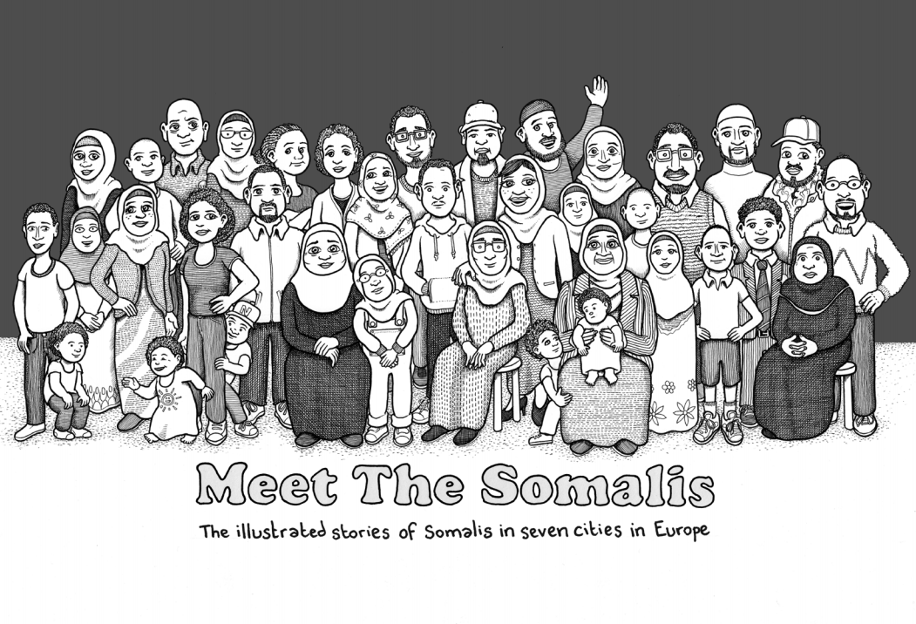 Le vite dei migranti somali raccontate a fumetti