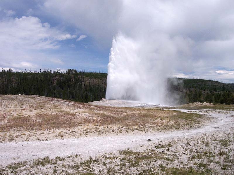 I risultati della TAC fatta al  supervulcano Yellowstone