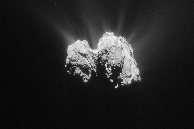 Scoperto ossigeno nella chioma della cometa di Rosetta