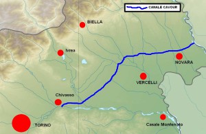 Canale_cavour_location_map