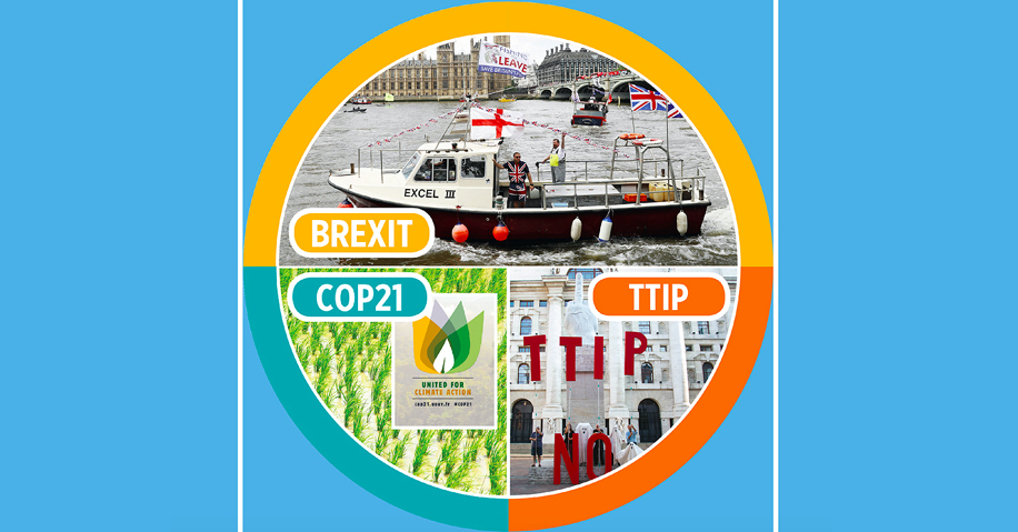 #GeografiaInClasse. Brexit, TTIP e COP 21: contenuti utili per portare l'attualità in classe