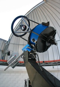 A new robotic telescope had first light at ESO’s La Silla Observatory, in Chile, in June 2010. TRAPPIST (TRAnsiting Planets and PlanetesImals Small Telescope–South) is devoted to the study of planetary systems through two approaches: the detection and characterisation of planets located outside the Solar System (exoplanets) and the study of comets orbiting around the Sun. The 60-cm national telescope is operated from a control room in Liège, Belgium, 12 000 km away.