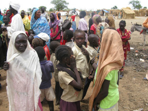 PUSS O'Brien visit to South Sudan, 24-25 April 2012 (Jamam refugee camp)