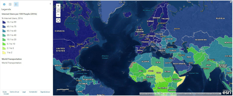 Zona Geografia: il mondo GIS entra in classe