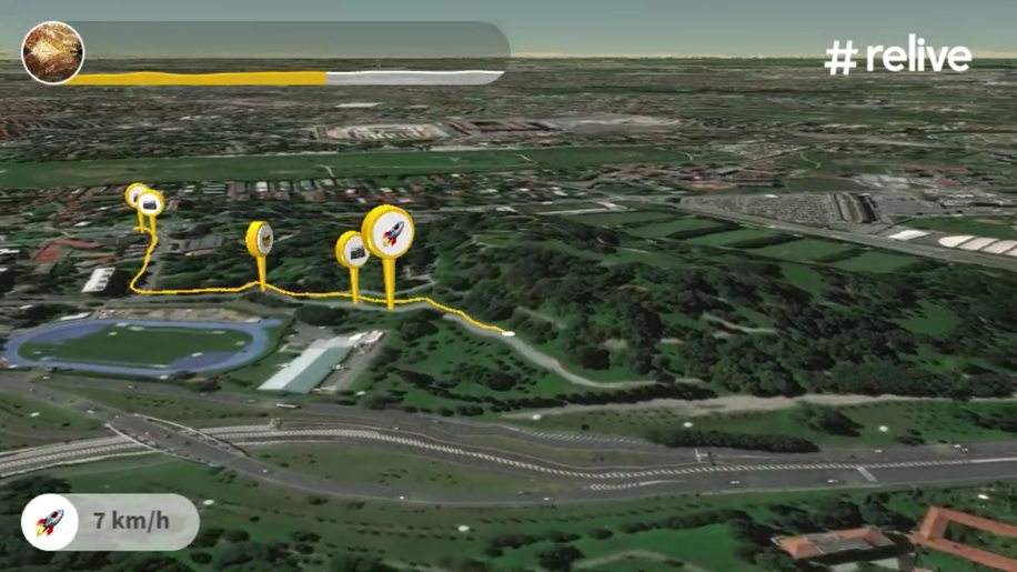 Video 3D con Relive, l’app per giovani geografi in vacanza