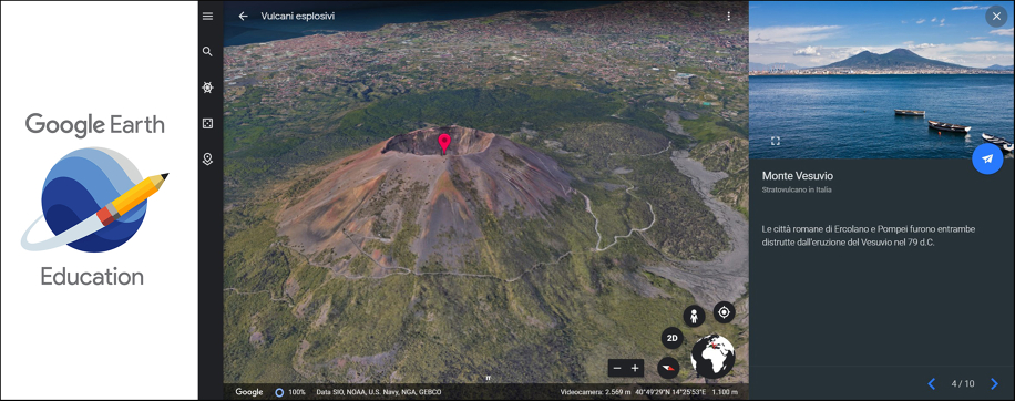 Gli strumenti digitali per la geografia - 8: Google Earth Education