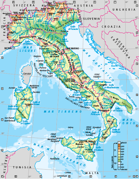 Scegliere le giuste carte geografiche per la scuola 