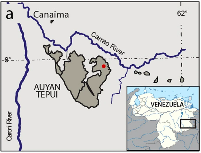 Auyan-Tepui-grotte-Venezuela-carta