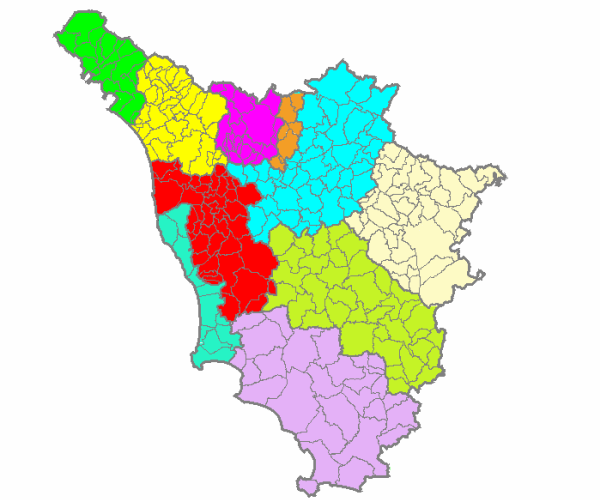 province-comuni-della-Toscana