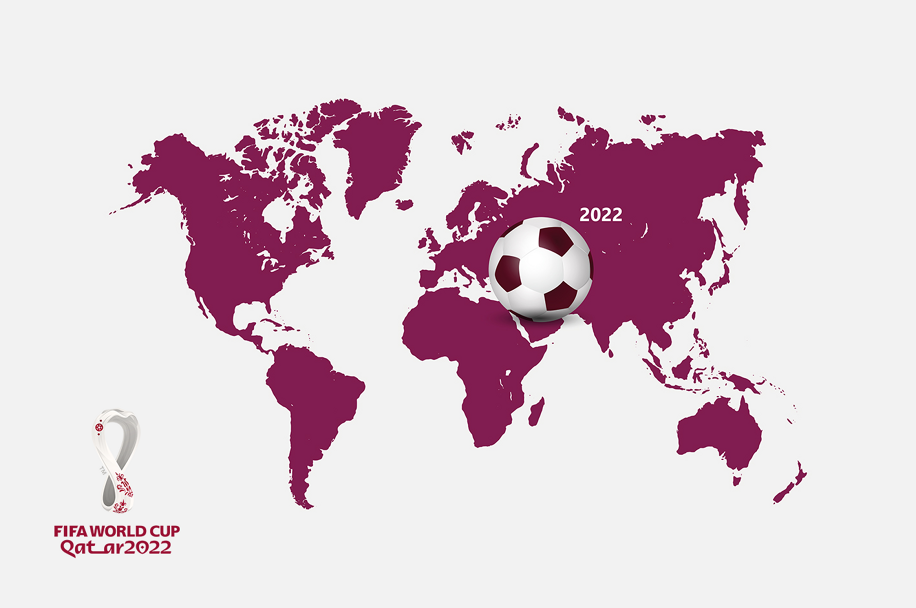 La geografia dei Mondiali di calcio in Qatar