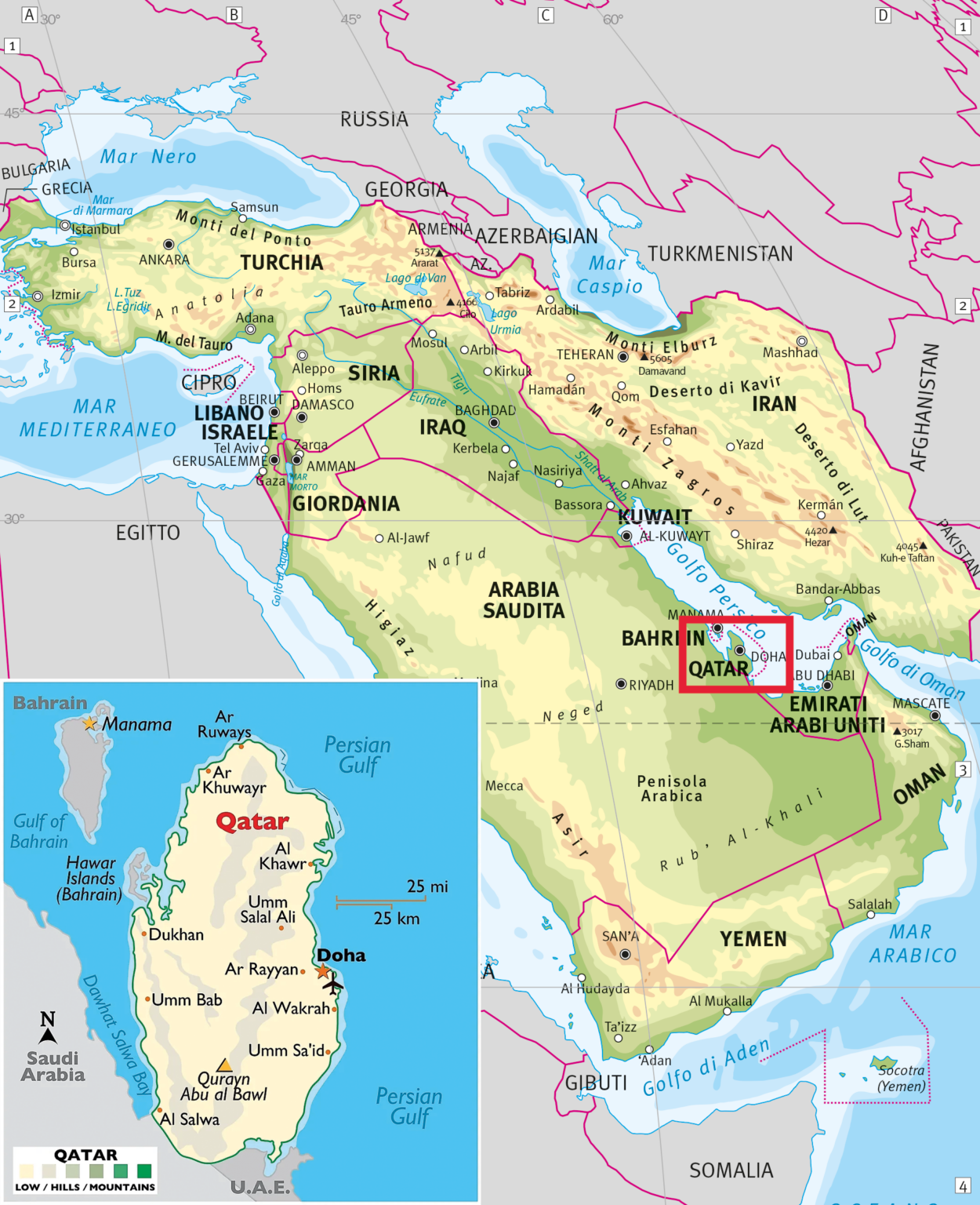La geografia dei Mondiali di calcio in Qatar Articoli DLive Geografia