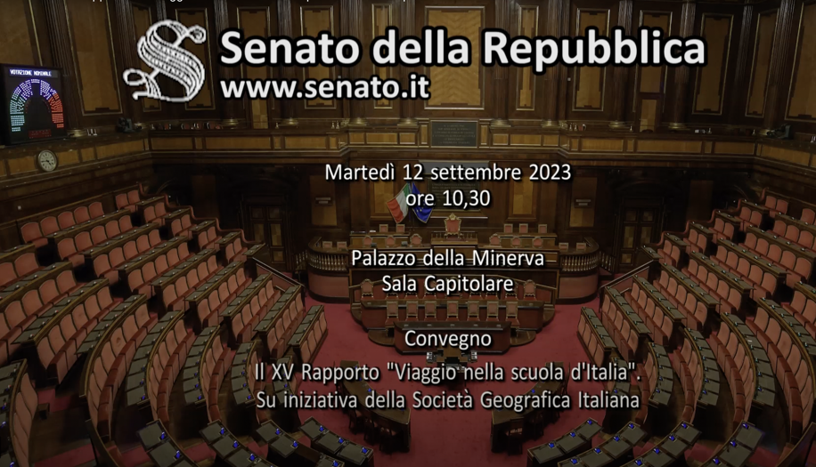 Viaggio nella scuola d’Italia: il Rapporto della Società Geografica Italiana