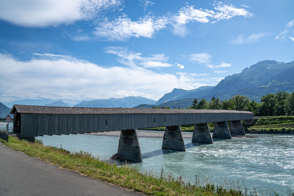 Ponte-sul-Reno-Vaduz-Liechtenstein