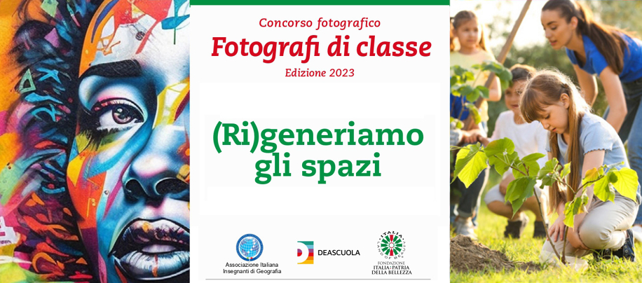 Le fasi finali del concorso AIIG Fotografi di classe "(Ri)generiamo gli spazi"