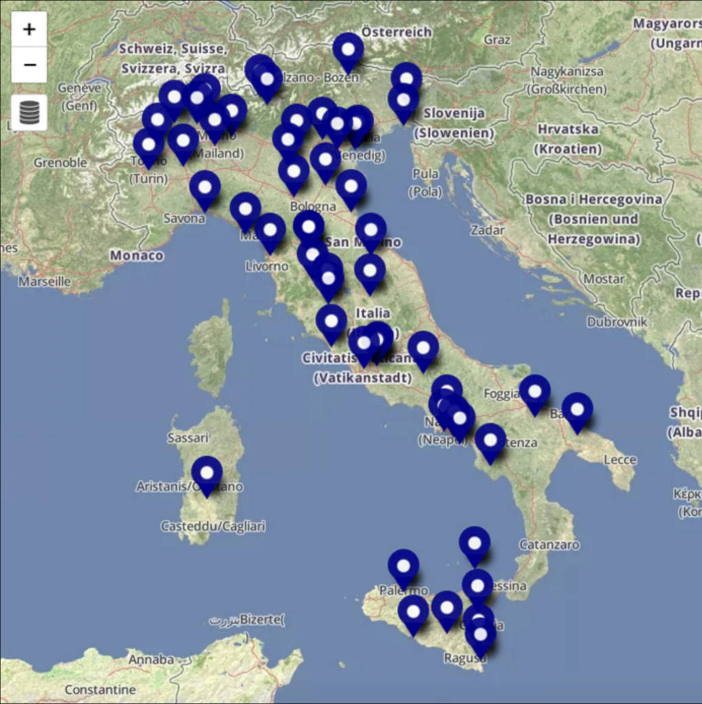 Luoghi del patrimonio culturale italiano