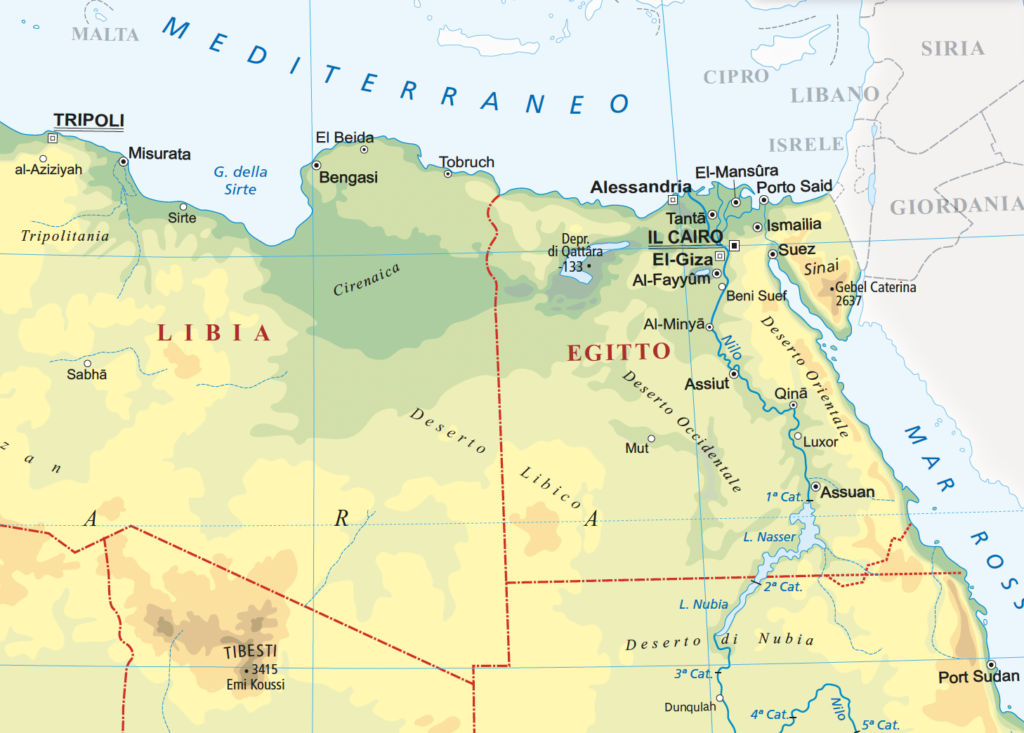 confine-Libia-Egitto