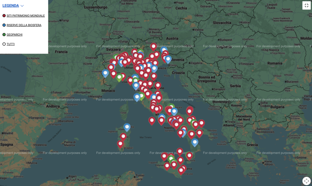mappa-siti-Unesco-in-Italia
